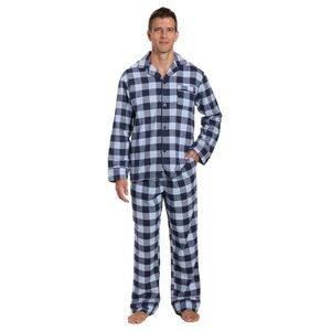 SOLD Noble Mount Mens 100% Cotton Flannel Pajama Set